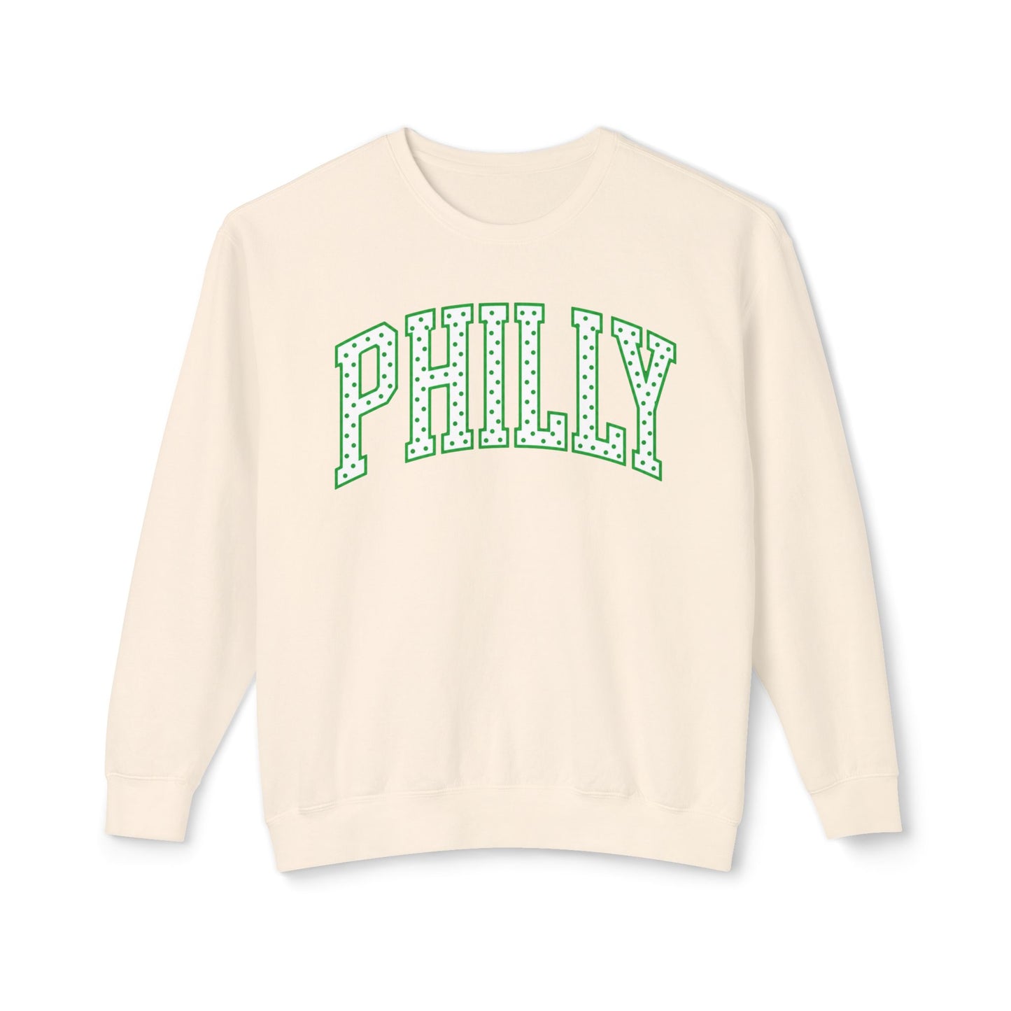 PHILLY Polka Dot Crewneck Sweatshirt