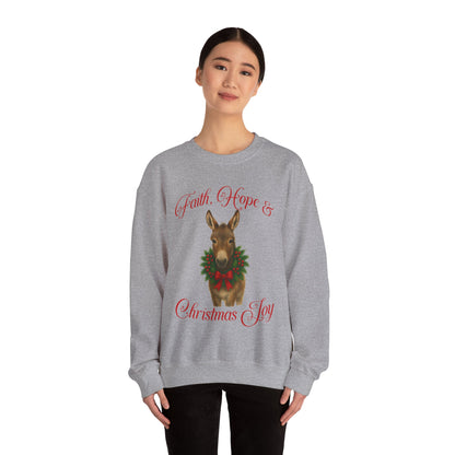 Donkey Christmas Sweatshirt