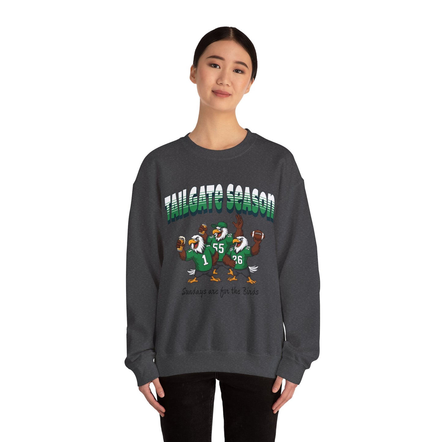Birds Tailgate Unisex Heavy Blend™ Crewneck Sweatshirt