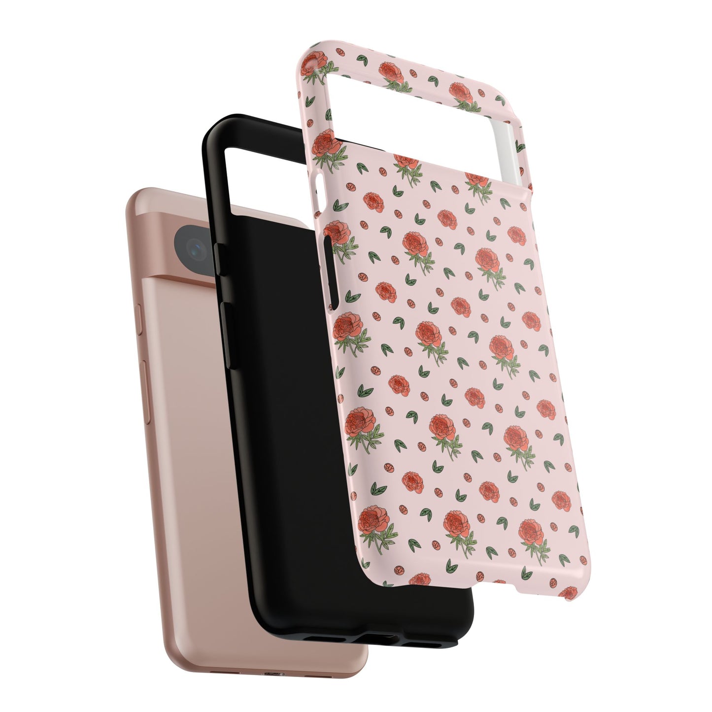 Peony Collage Phone Case