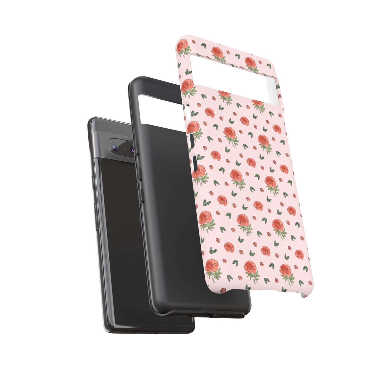 Peony Collage Phone Case