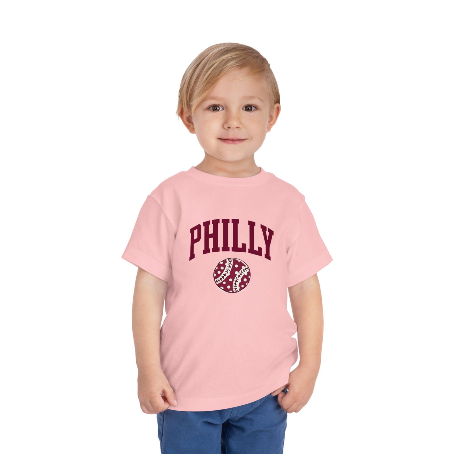 PHILLY Baseball Toddler Short Sleeve Tee
