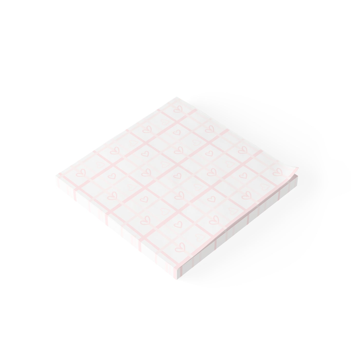 Heart Pattern Post-it® Note Pads