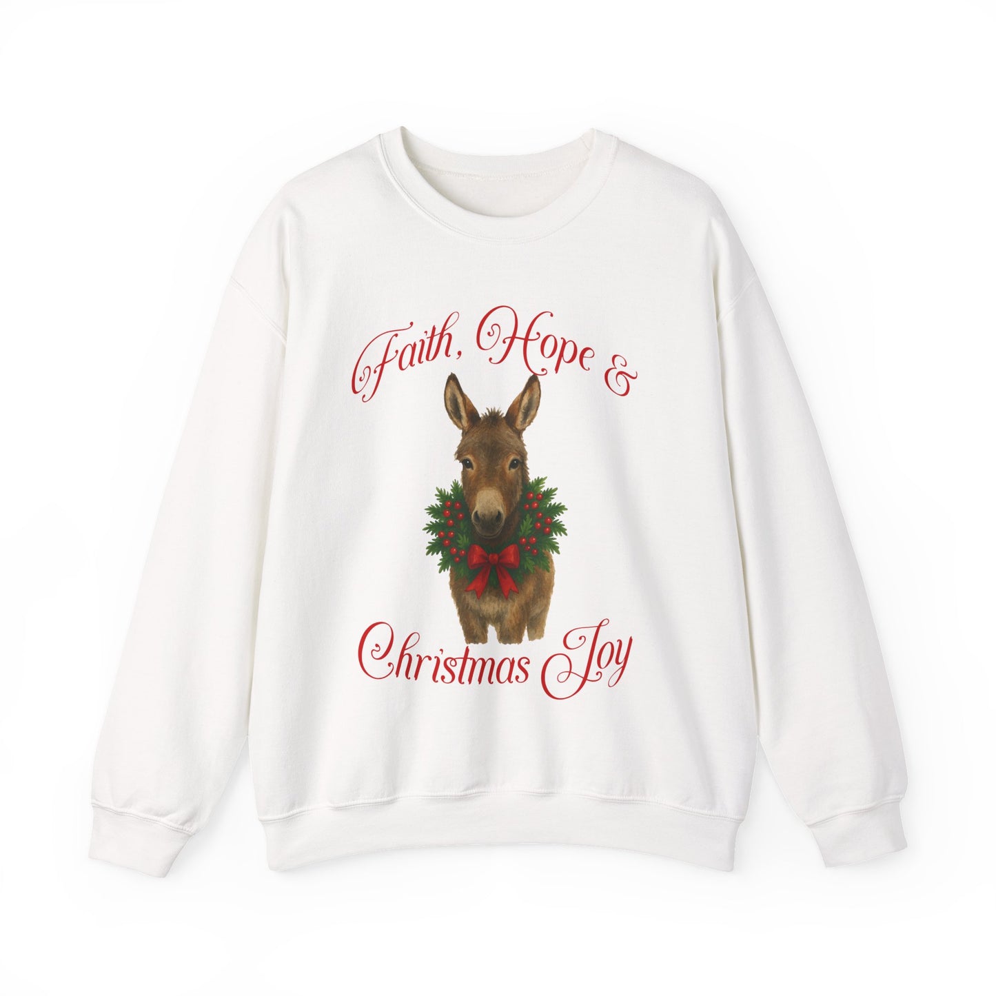 Donkey Christmas Sweatshirt