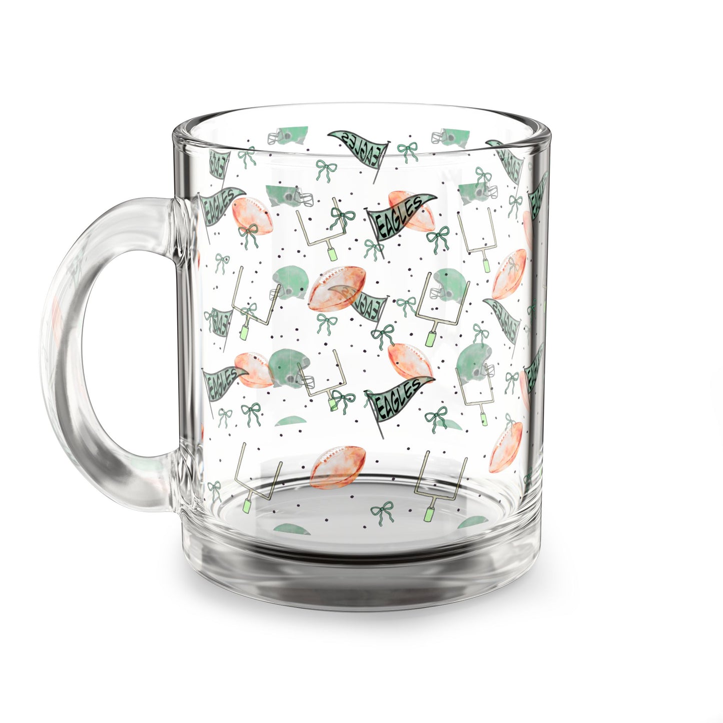 Eagles Glass Mug, 10oz
