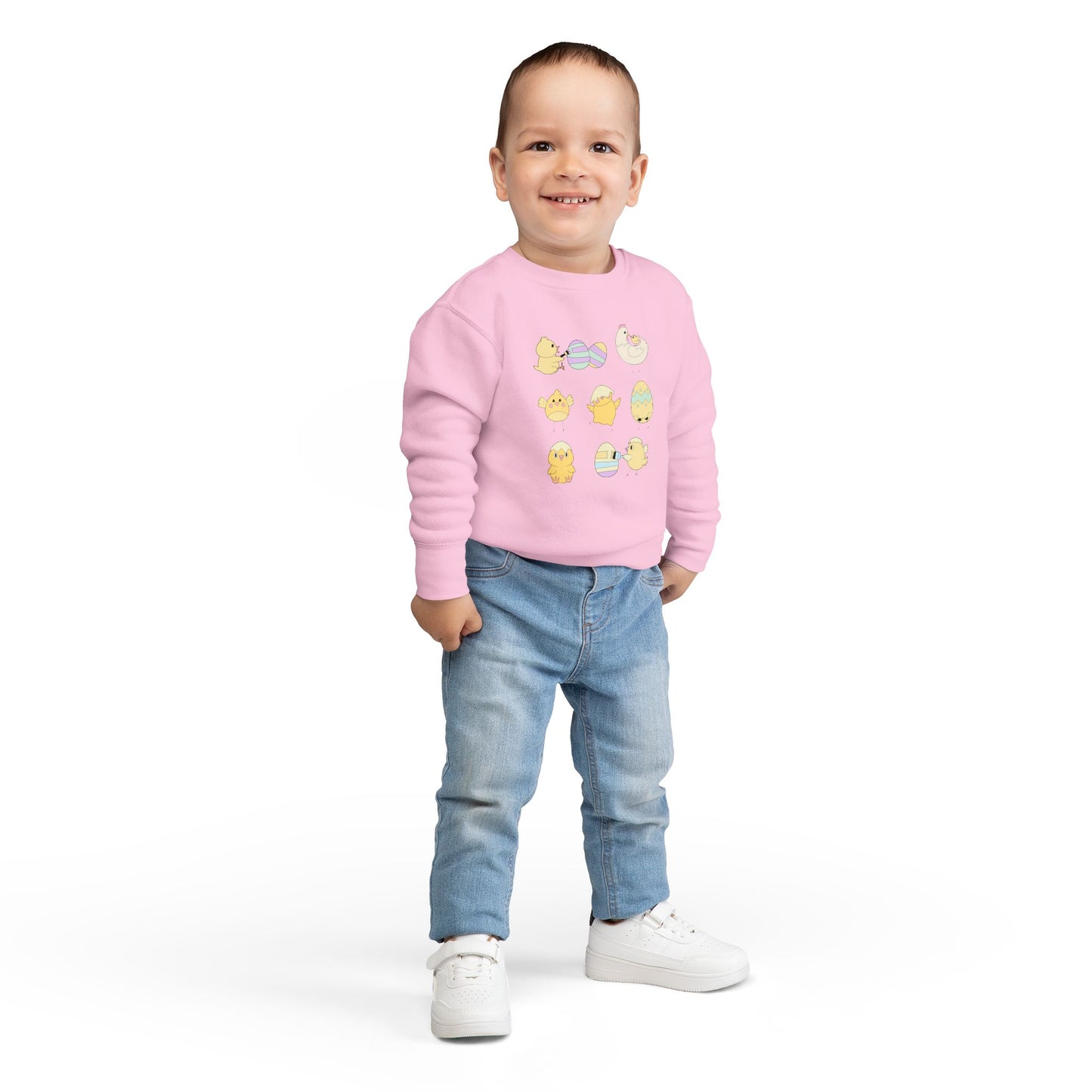Baby Chick Easter Toddler Sweatshirt