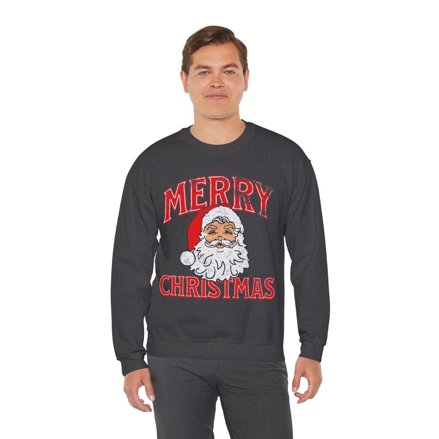 Merry Christmas Unisex Heavy Blend™ Crewneck Sweatshirt