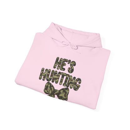 He's Hunting Hoodie