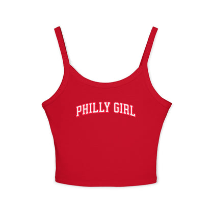 Philly Girl Spaghetti Strap Tank Top
