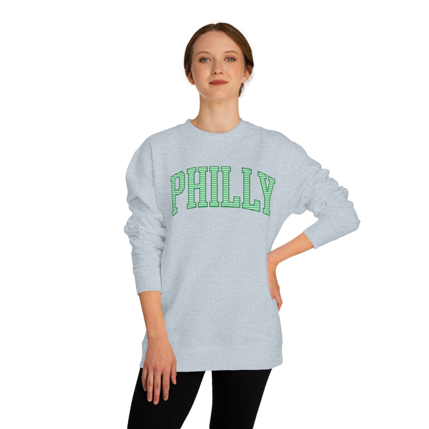 Seersucker Philly Crewneck Sweatshirt