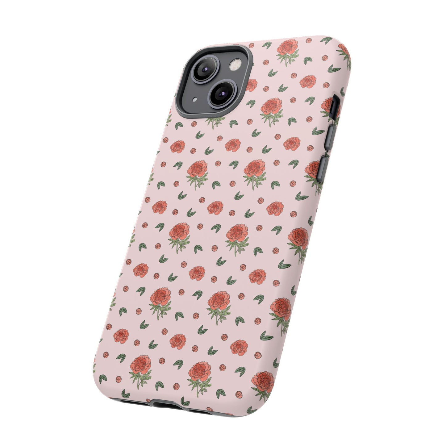 Peony Collage Phone Case