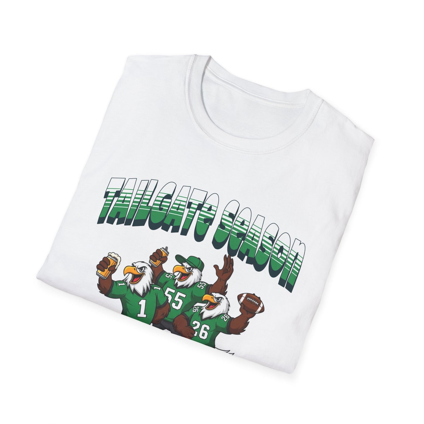 Birds Tailgate Unisex Softstyle T-Shirt