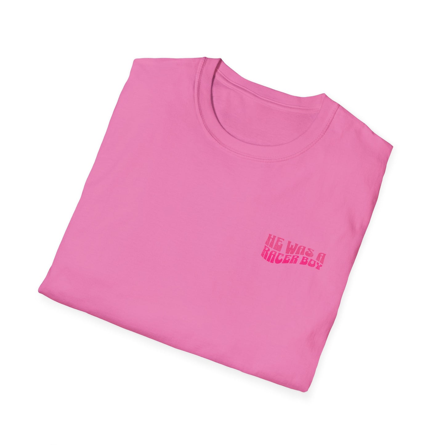 Racer Boy Pink T-Shirt