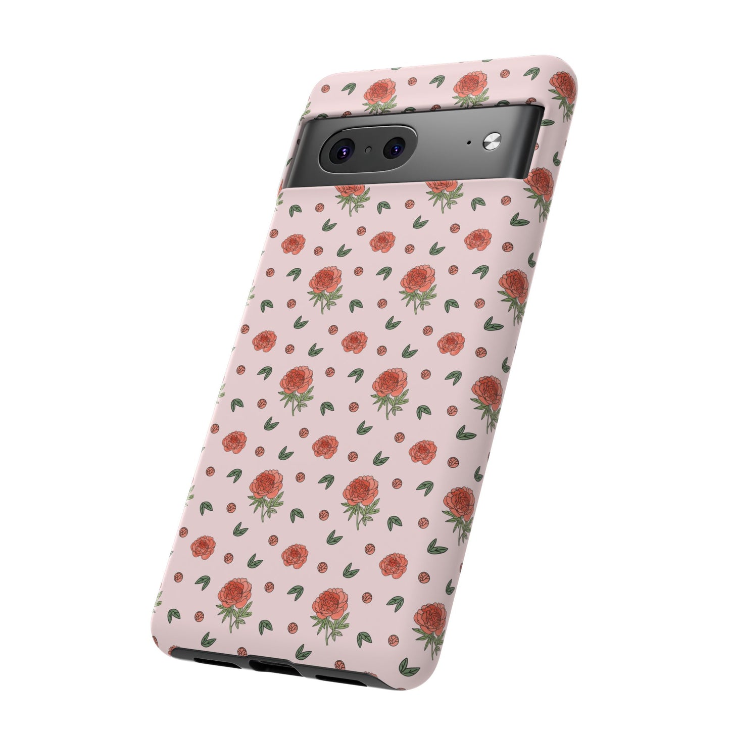 Peony Collage Phone Case
