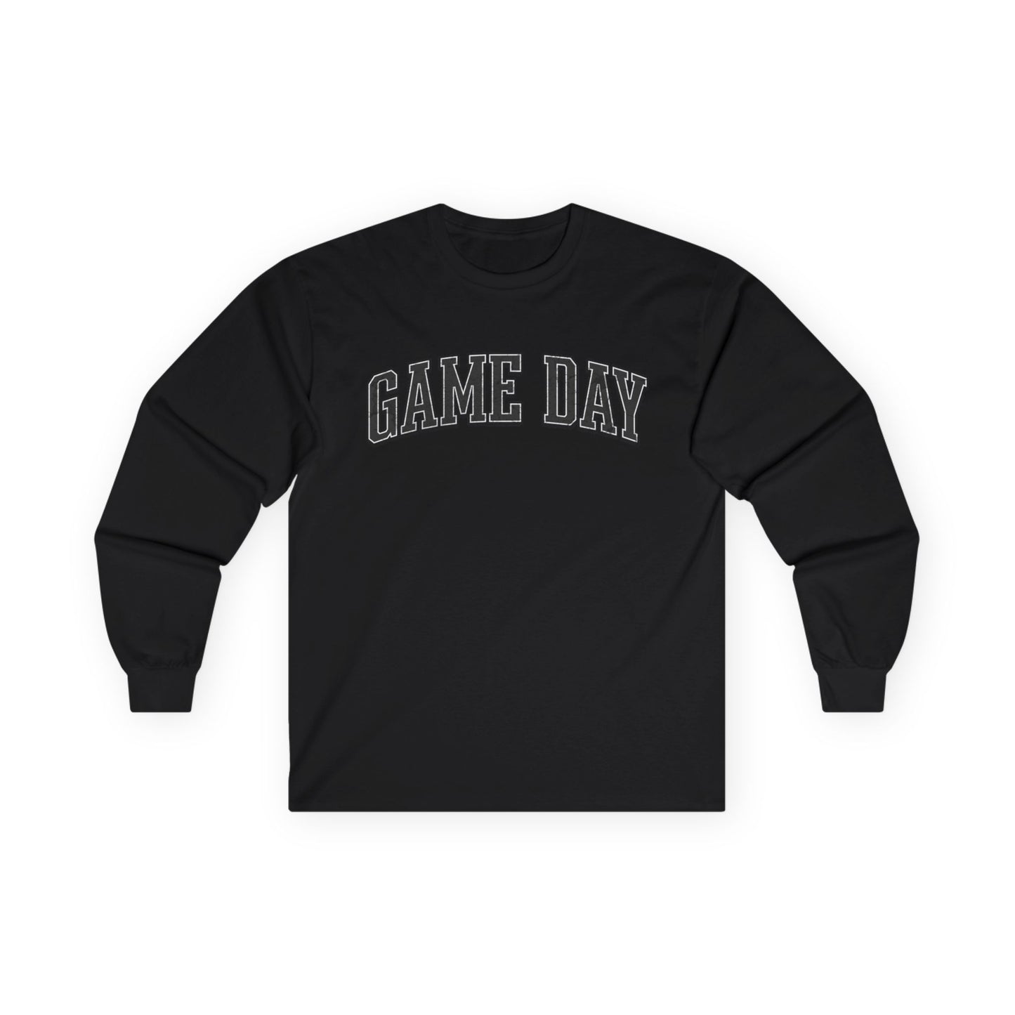 Game Day Distressed Long Sleeve Tee