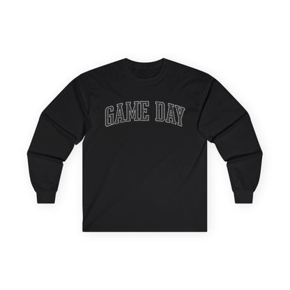 Game Day Distressed Long Sleeve Tee