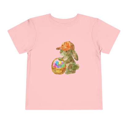 Camo Easter Bunny "Egg Hunter" Toddler Tee