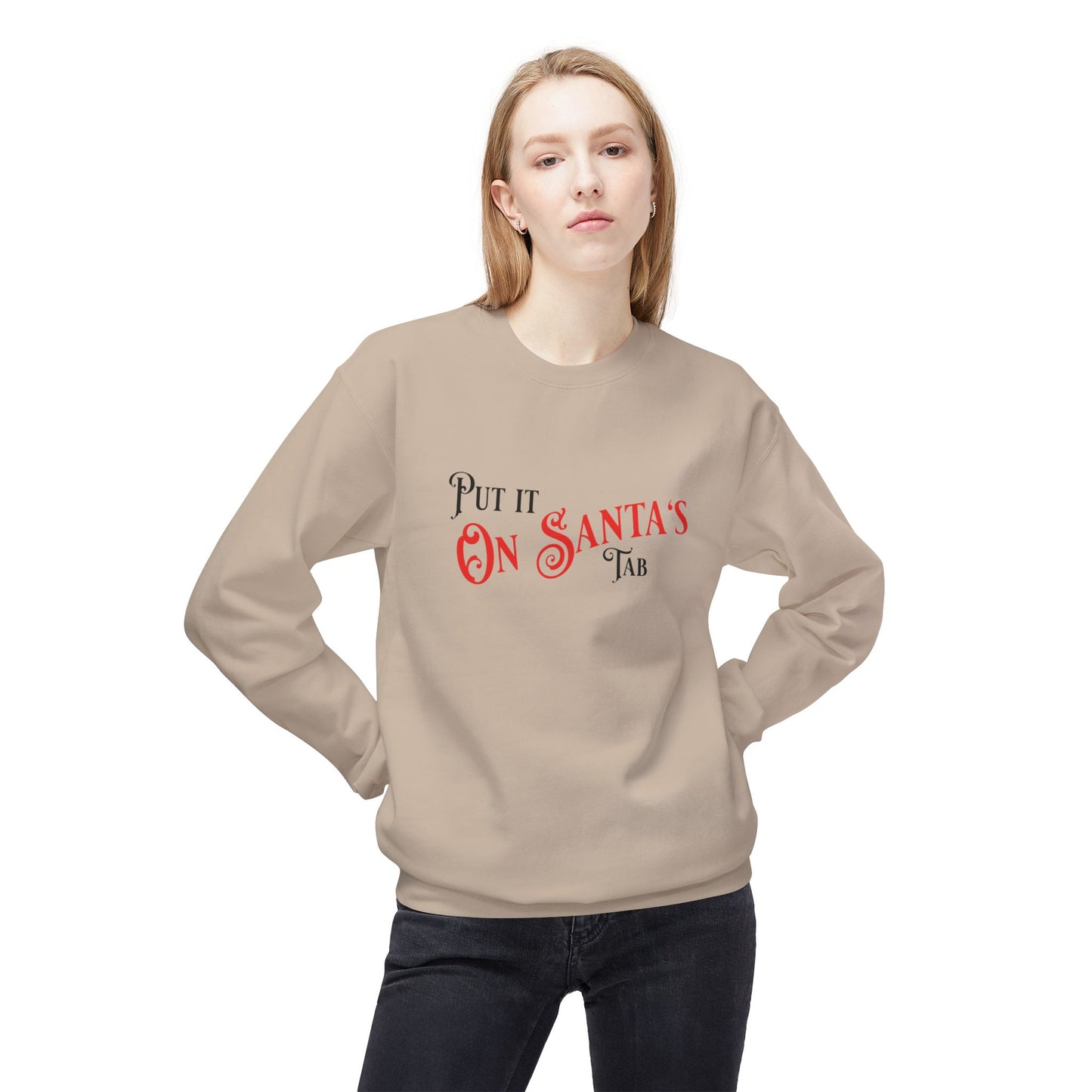 Santa's Tab Sweatshirt