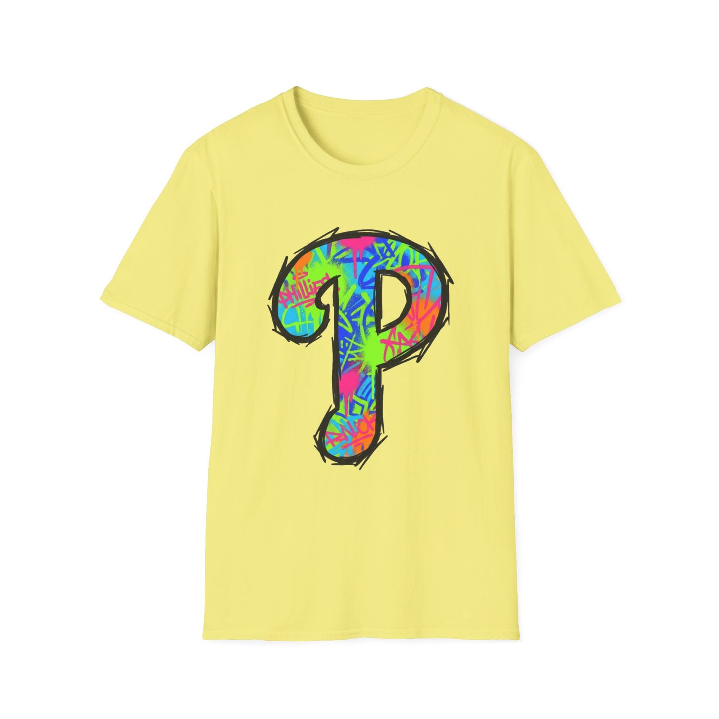 80s Funky 'P' Retro T-Shirt