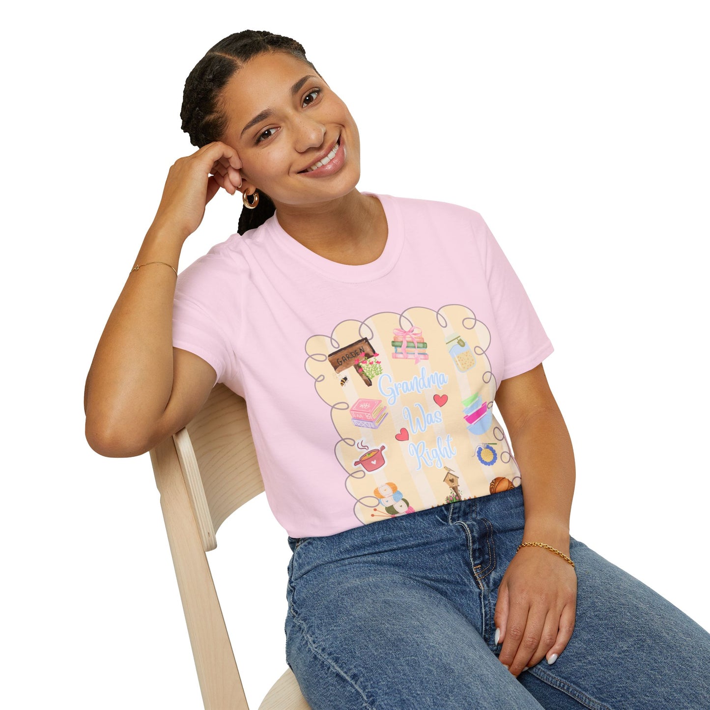 Grandma Was Right Doodle T-Shirt