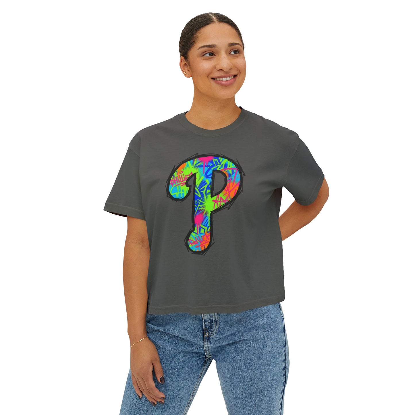 Funky 80s  'P' Retro Print