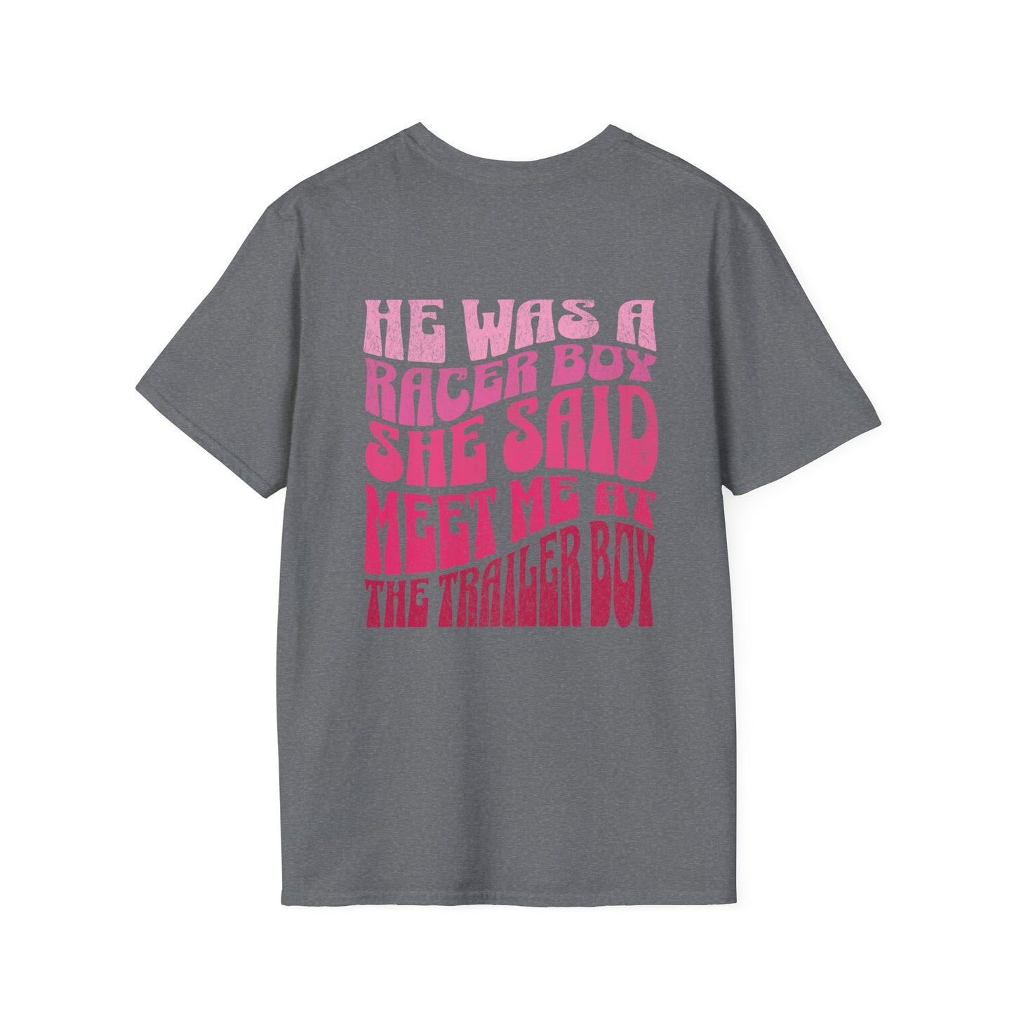 Racer Boy Pink T-Shirt