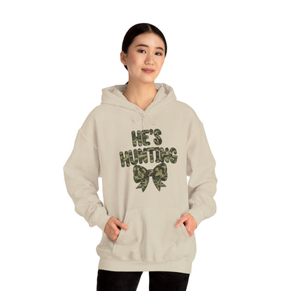 He's Hunting Hoodie