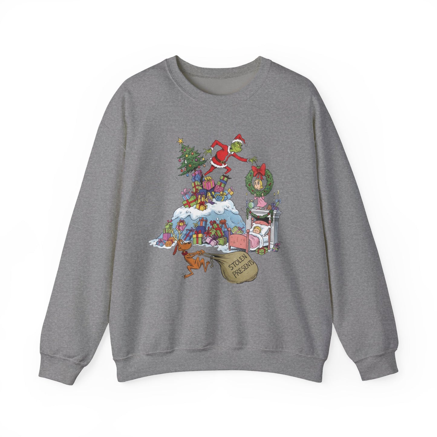 Grinch Presents Unisex Heavy Blend™ Crewneck Sweatshirt