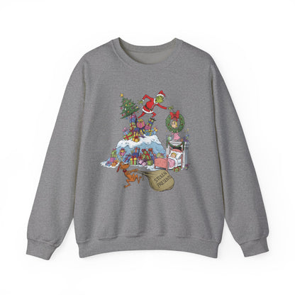 Grinch Presents Unisex Heavy Blend™ Crewneck Sweatshirt