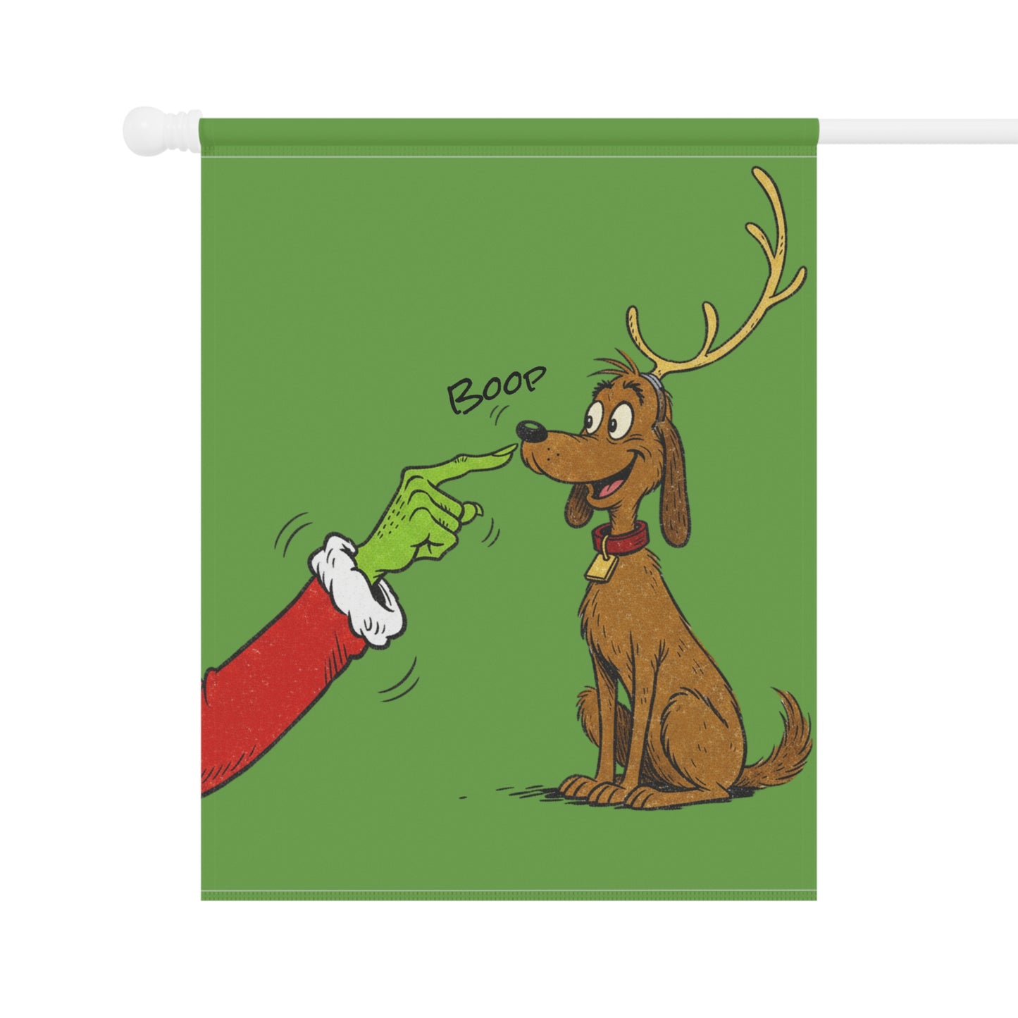 Grinch Boop Garden & House Banner