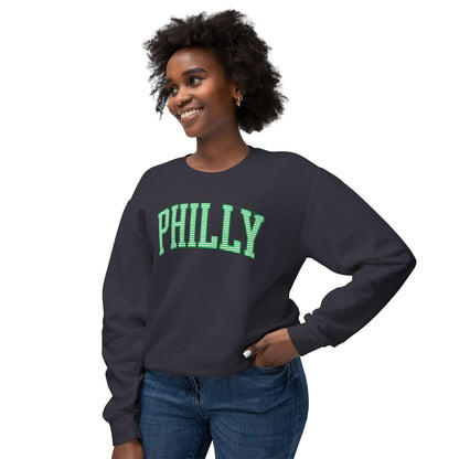 Philly Seersucker Crewneck Sweatshirt