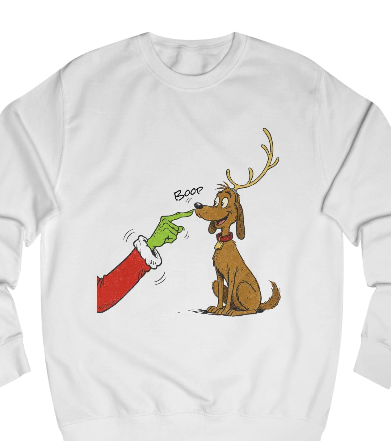 Grinch Boop Unisex Sweatshirt