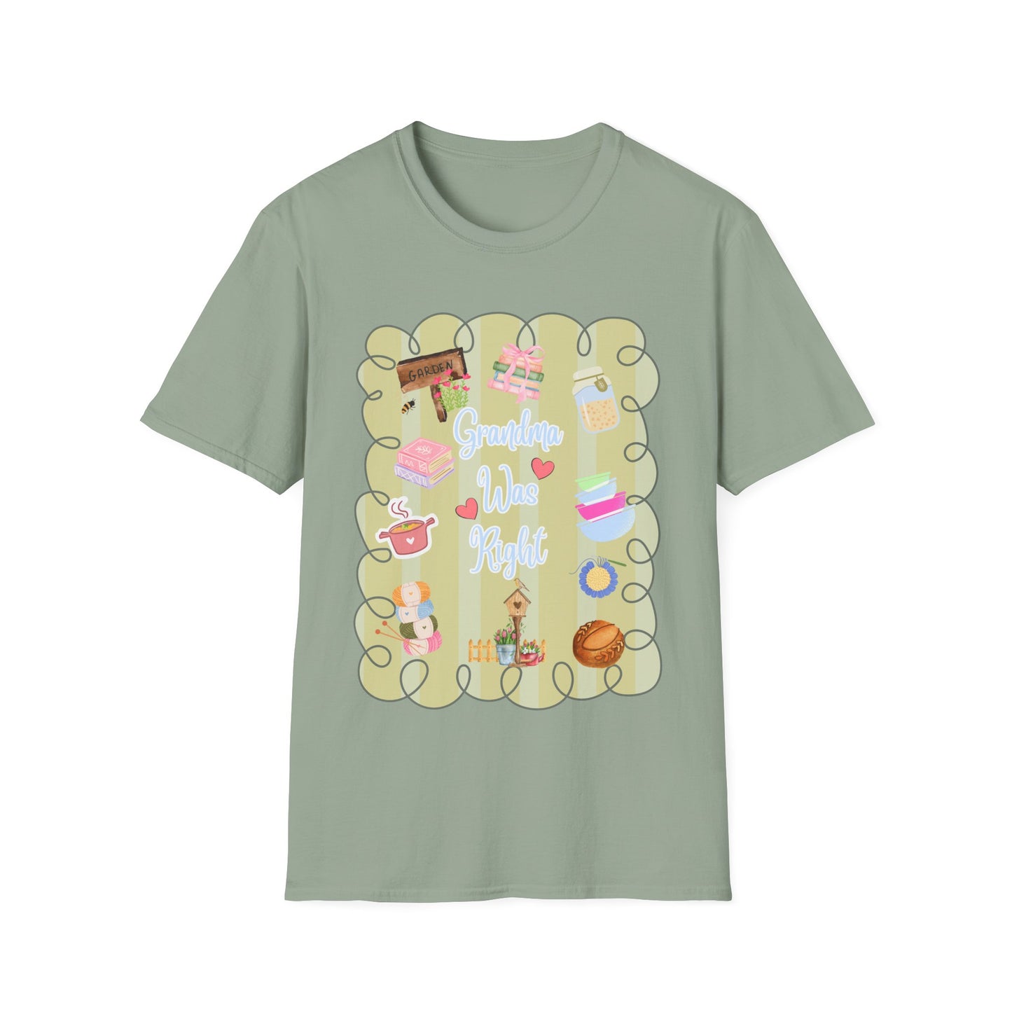 Grandma Was Right Doodle T-Shirt