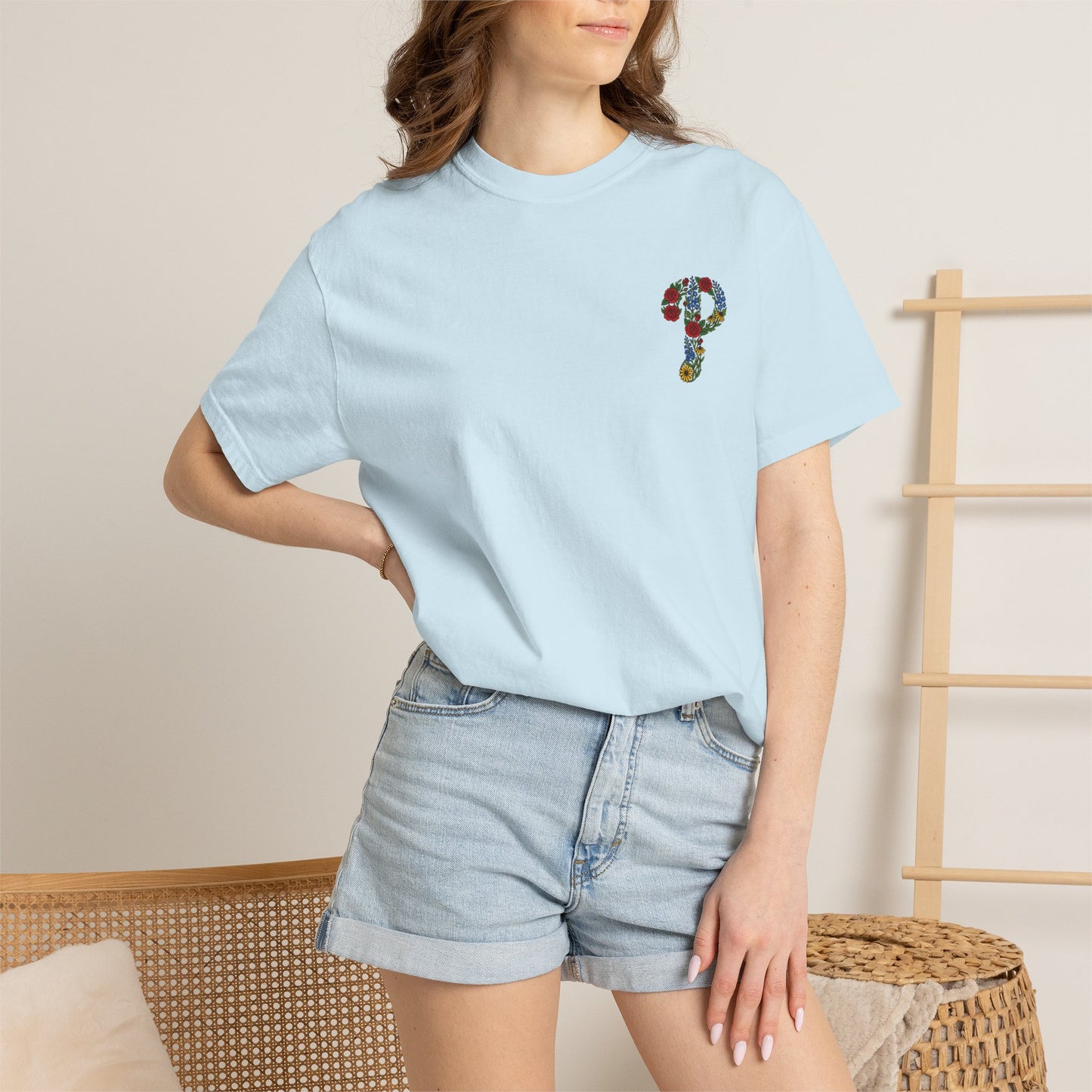 Floral P T-Shirt