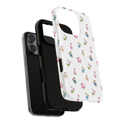 Cute Goose Summer Pattern Tough Magnetic Case