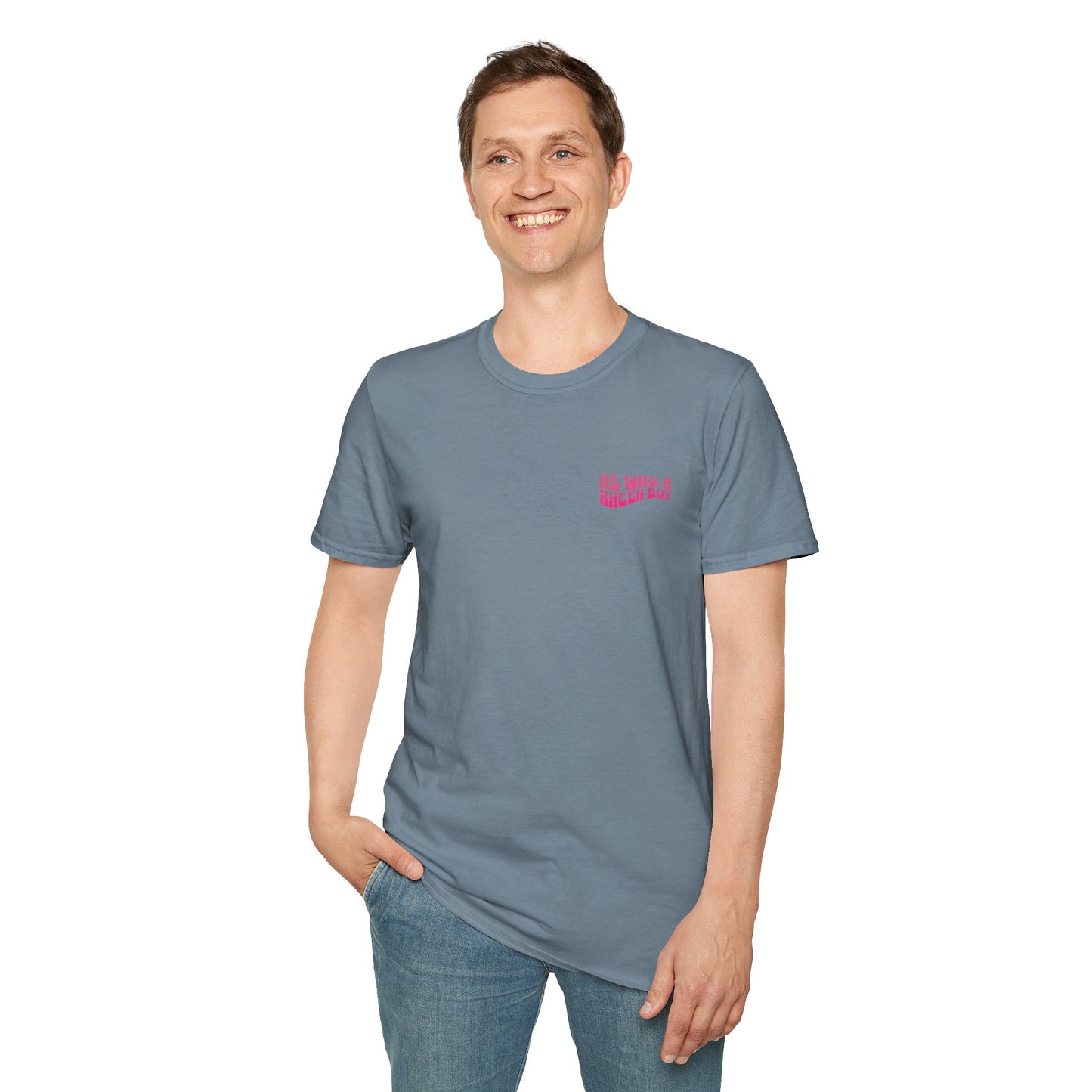 Racer Boy Pink T-Shirt