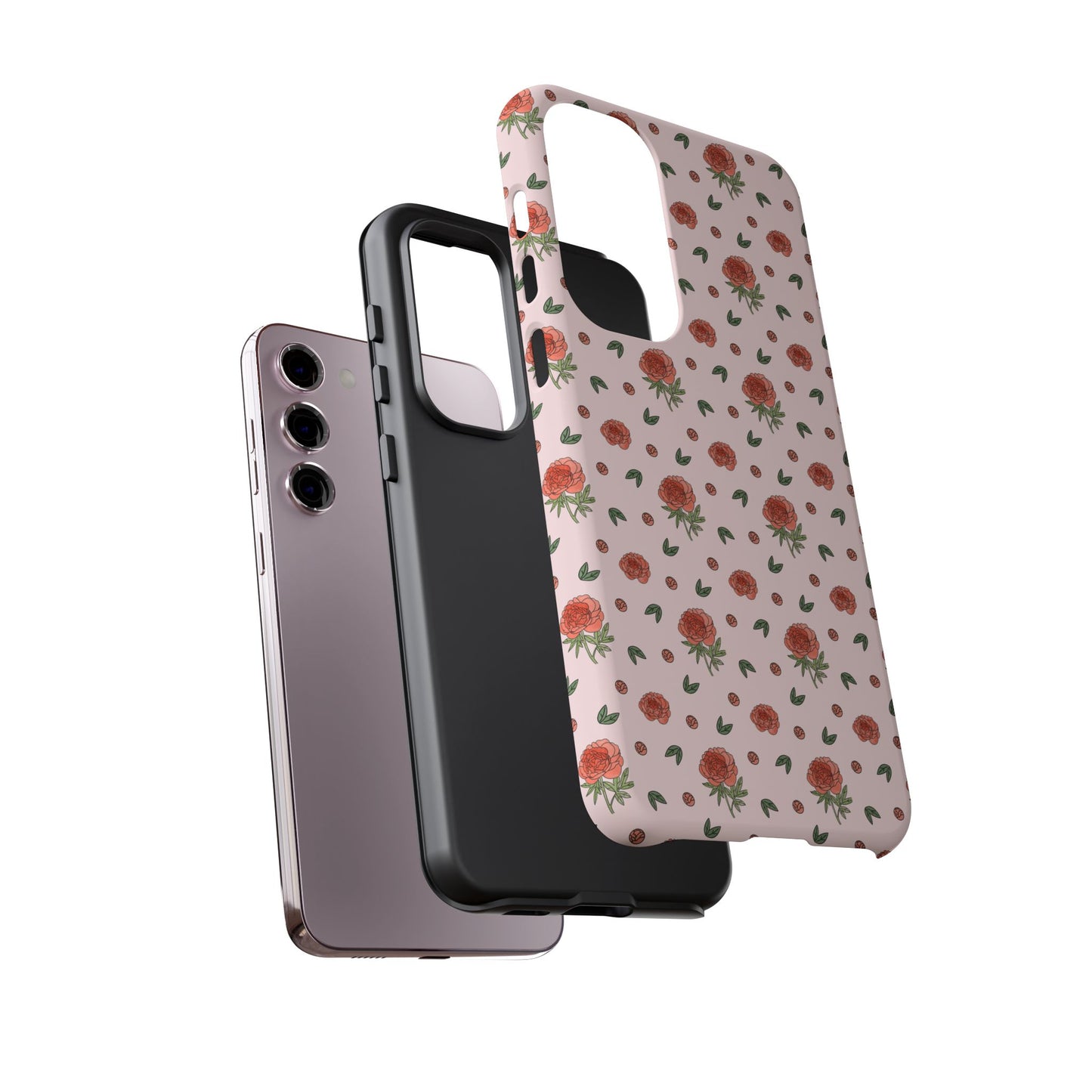 Peony Collage Phone Case