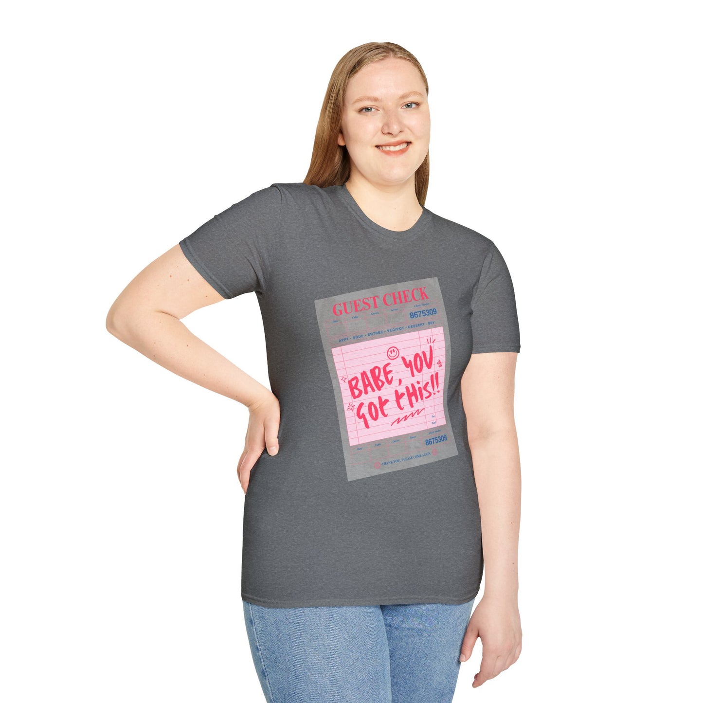 You Got This Babe Diner Check T-Shirt