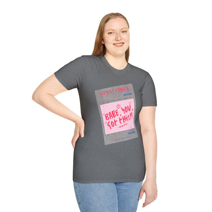 You Got This Babe Diner Check T-Shirt