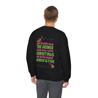 Grinch Crewneck Sweatshirt