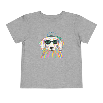 Hot Dog Toddler Short Sleeve Tee