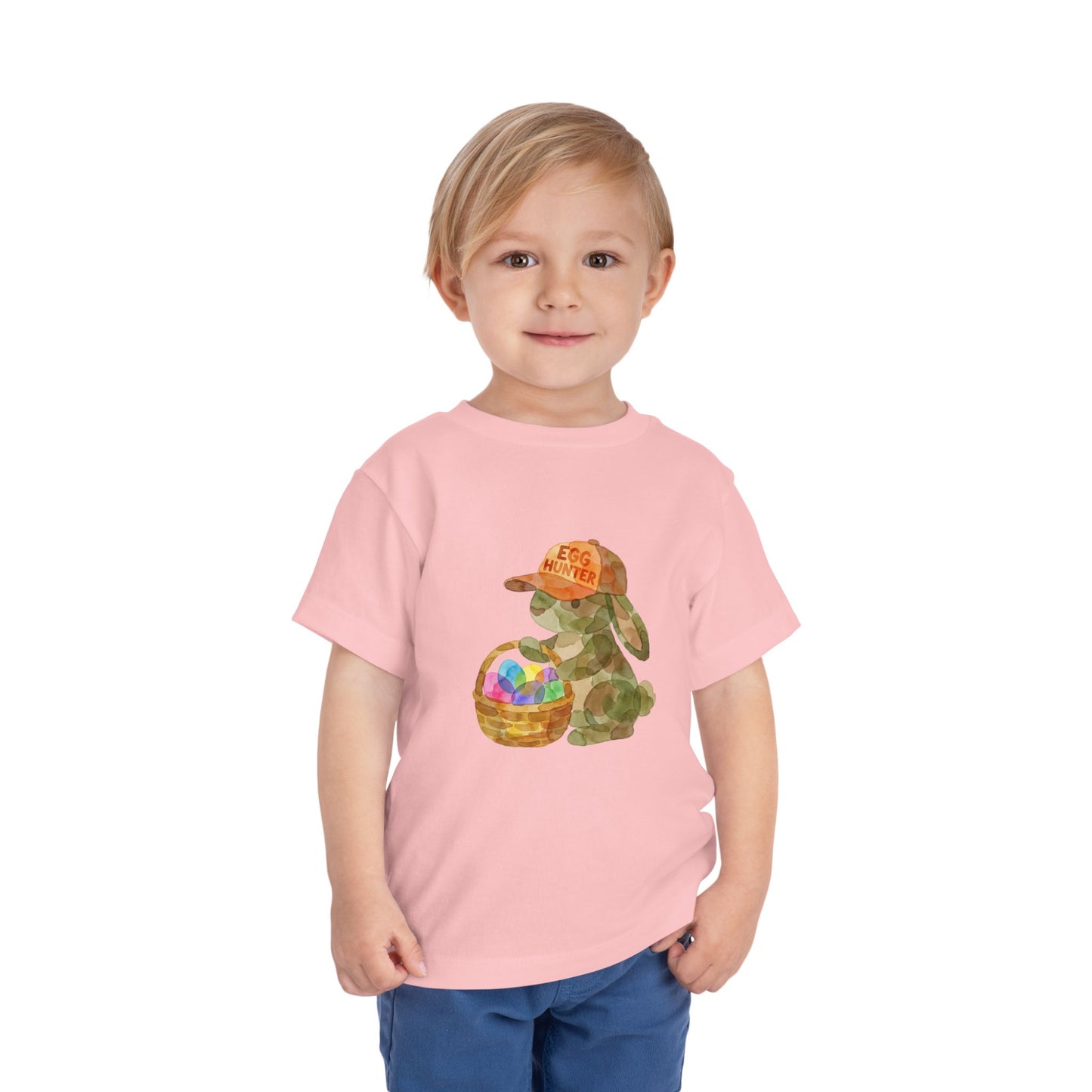 Camo Easter Bunny "Egg Hunter" Toddler Tee