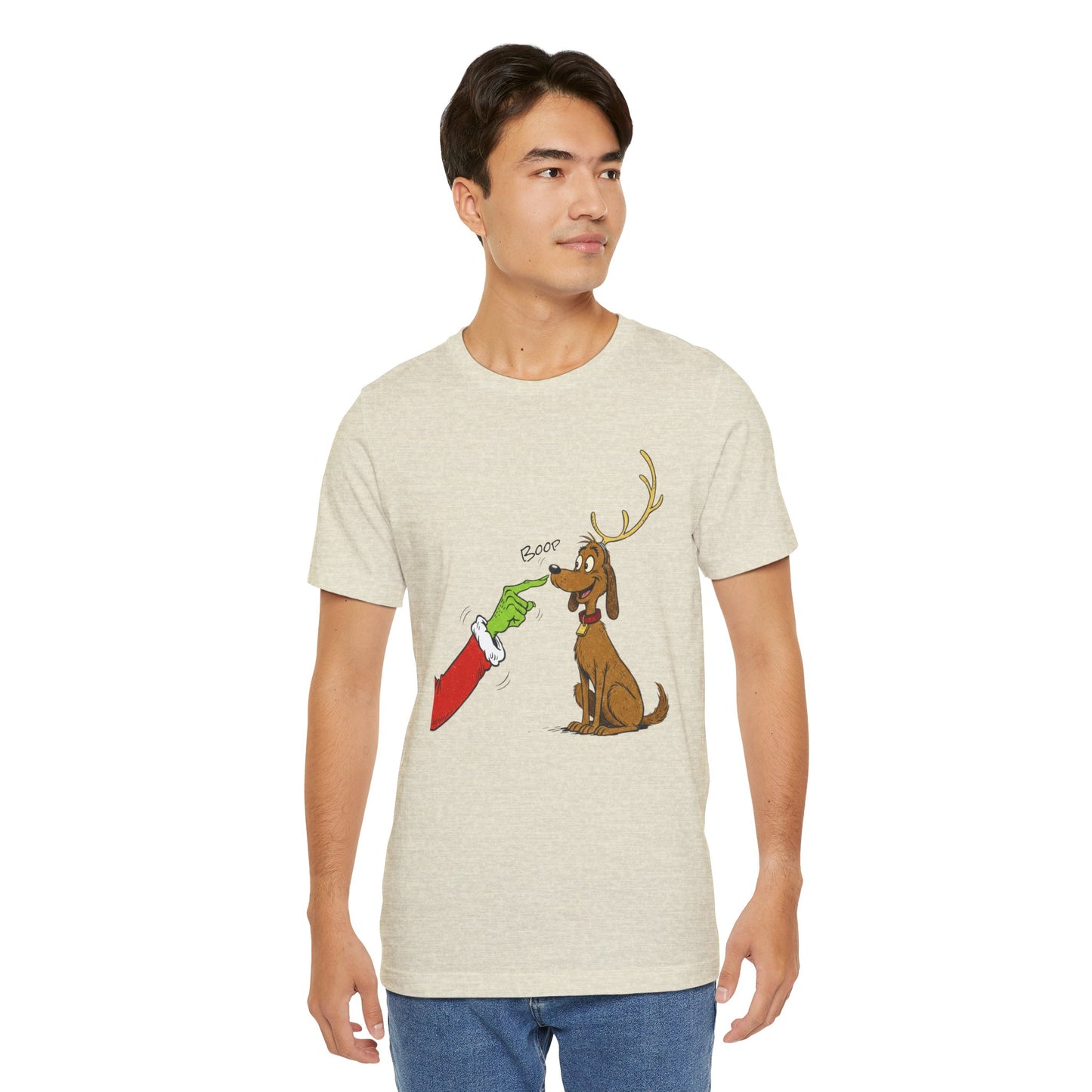Grinch Boop Unisex Jersey Short Sleeve Tee