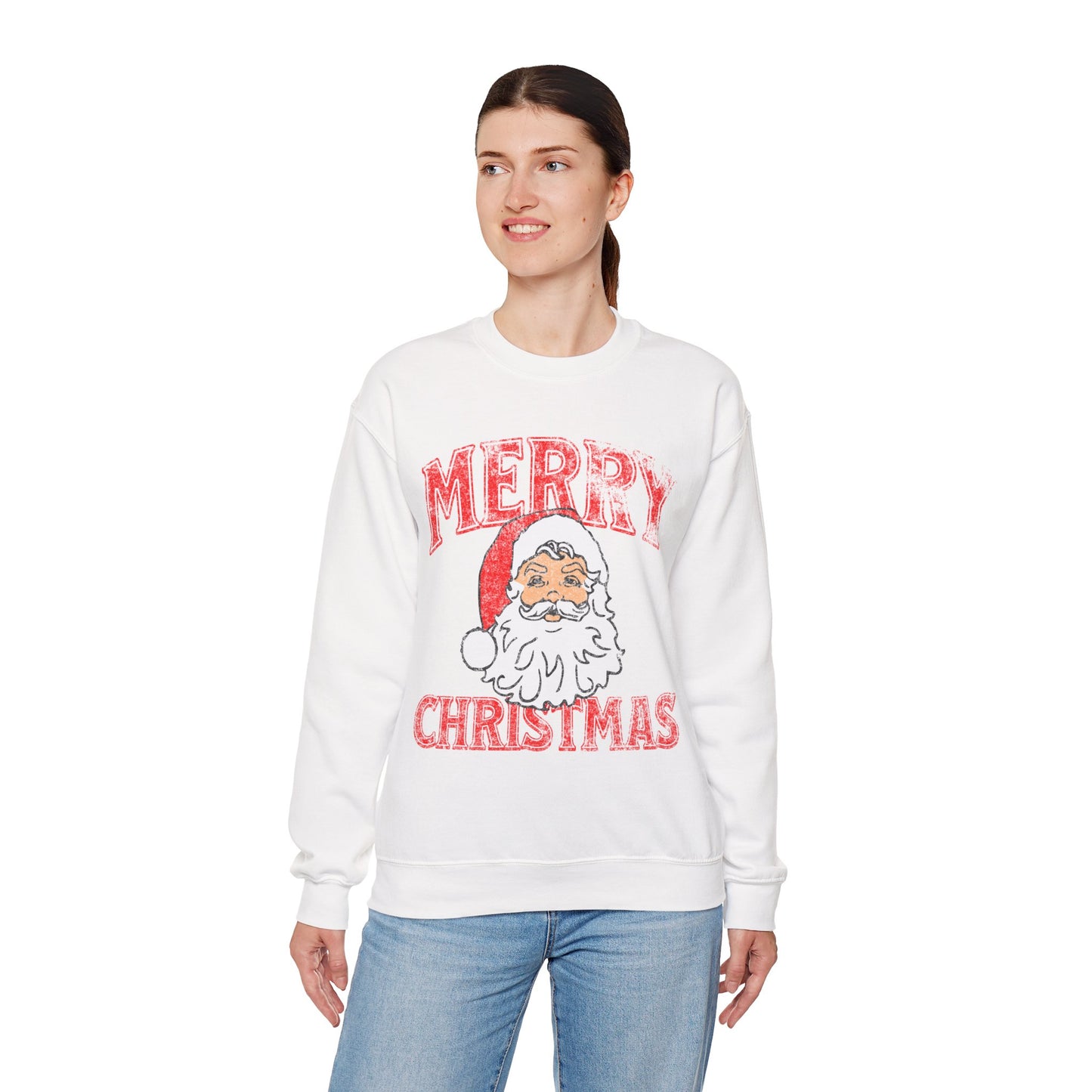 Merry Christmas Unisex Heavy Blend™ Crewneck Sweatshirt