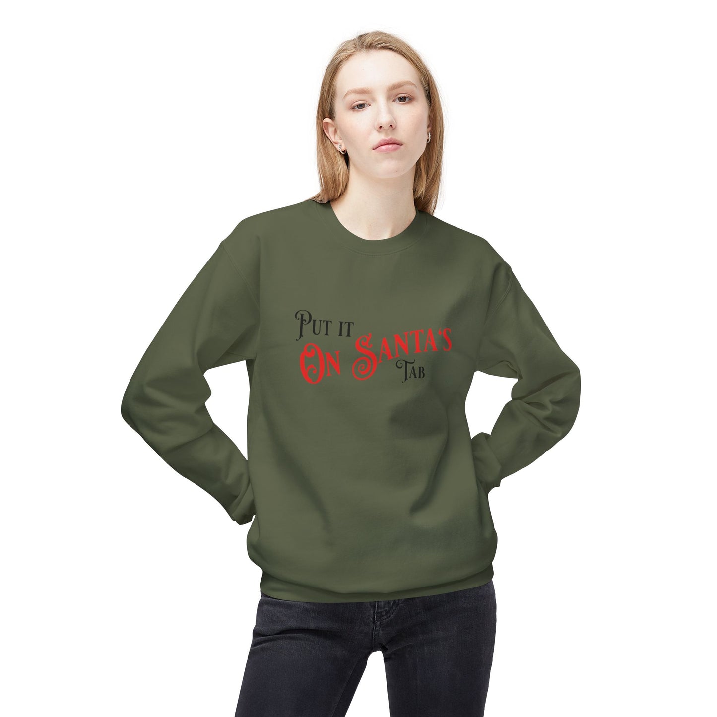 Santa's Tab Sweatshirt