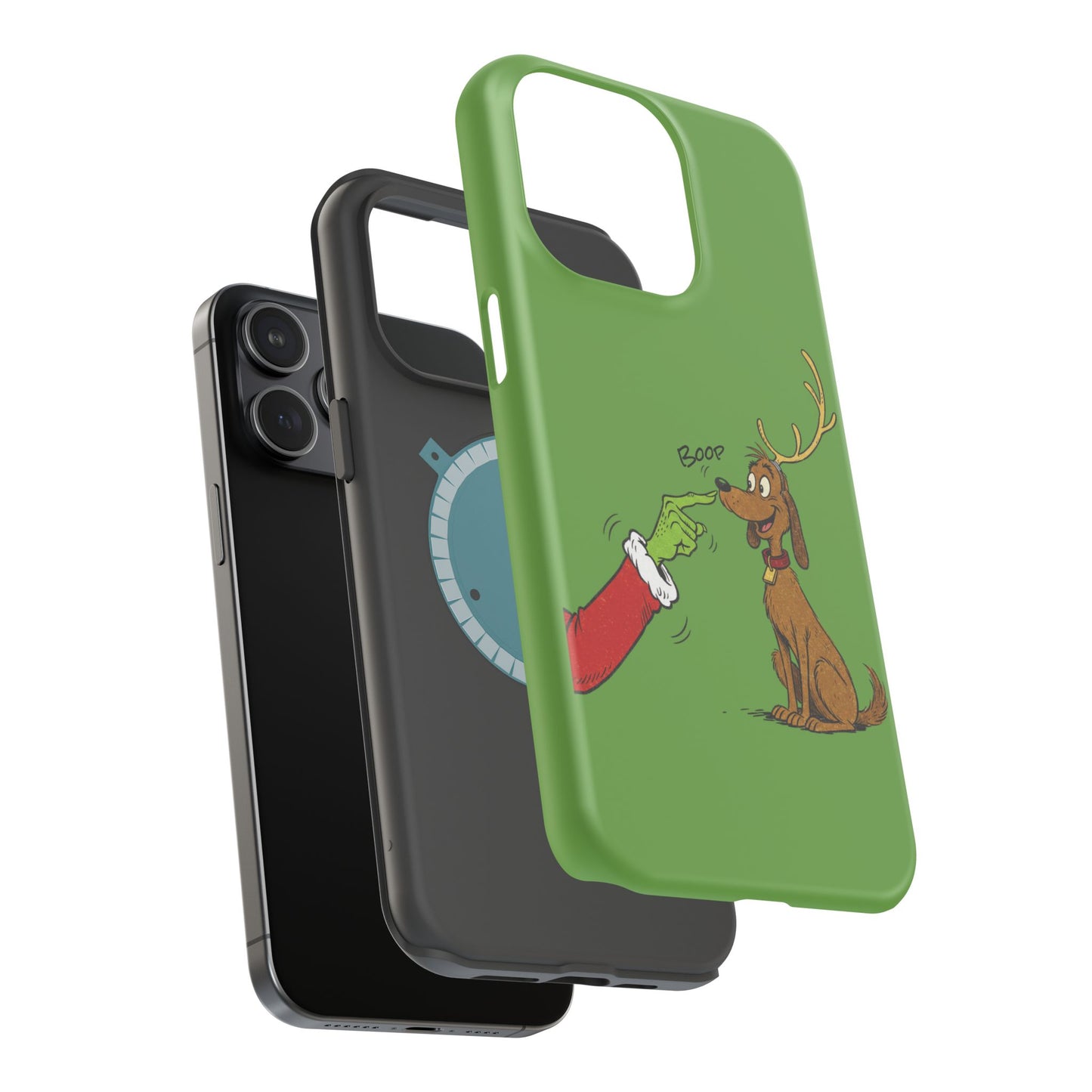 Grinch Boop Magnetic Impact-Resistant Cases