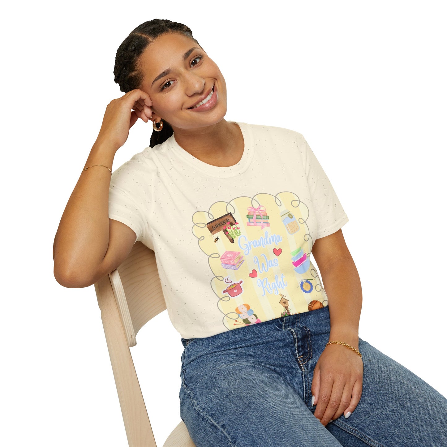 Grandma Was Right Doodle T-Shirt