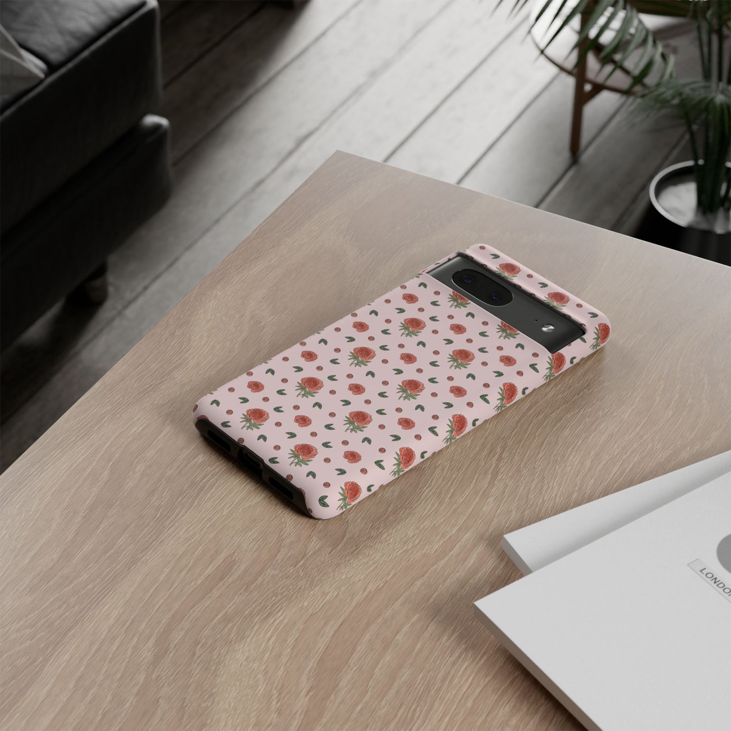 Peony Collage Phone Case