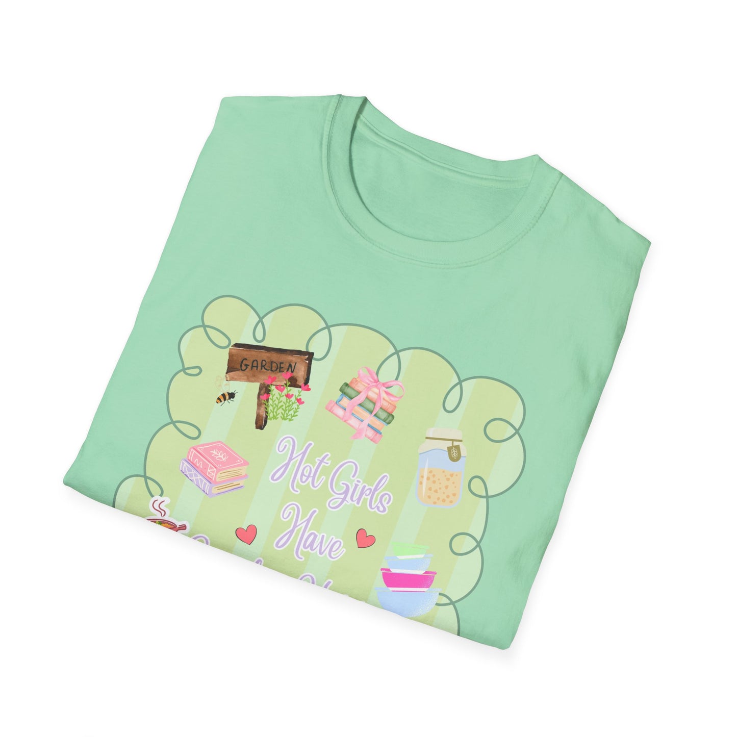 Hot Girls Grandma Hobbies T-Shirt