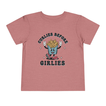 Curlies Before Girlies Toddler Tee